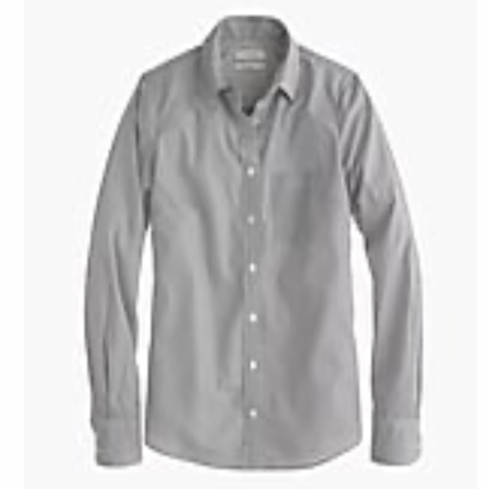 JCREW Everyday Shirt in Striped Poplin Boy Fit